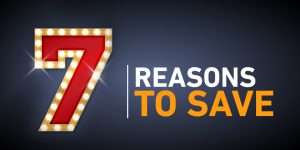 7 reasons why we need to save every month