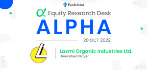 Alpha | Laxmi Organic Industries Ltd.- Equity Research Desk