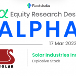 Alpha | Solar Industries India Ltd. - Equity Research Desk